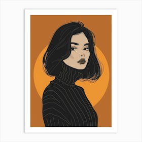 Asian Girl 64 Art Print