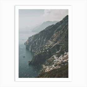 Coastal Italian City Art Print