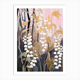 Lily Of The Valley 1 Flower Painting Art Print