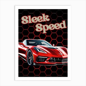 Sleek Speed Art Print