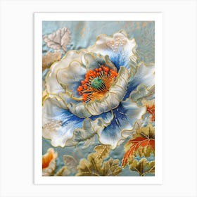 Chinese Embroidery 29 Art Print