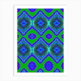 Psychedelic Pattern 6 Art Print