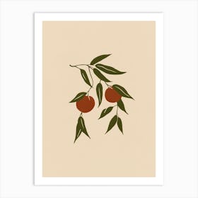 Fruit Tree Branch No 562 Art Print