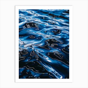 Blue Water 7 Art Print