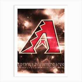 Arizona Diamondbacks Poster Art Print