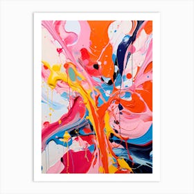 Abstract Painting 10 Art Print