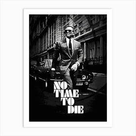 No Time To Die James Bond Art Print