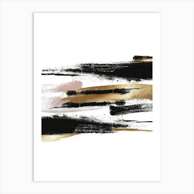 Abstract Brushstrokes 24 Art Print