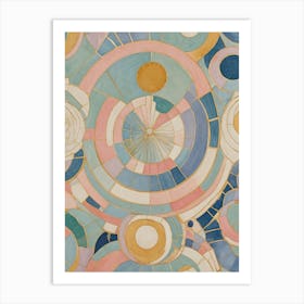 Pastel Abstract Art Print