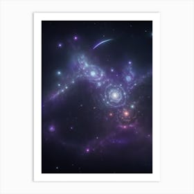 Galaxy Art Print