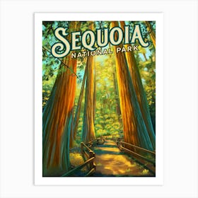 Sequoia National Park Art Print