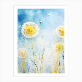 Dandelions 6 Art Print