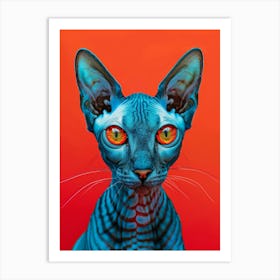 Sphynx Cat 6 Art Print