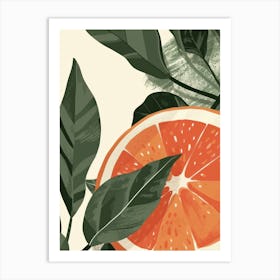 Guava Close Up Illustration 5 Art Print