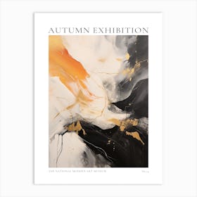 Autumn Exhibition Modern Abstract Poster 14 Art Print