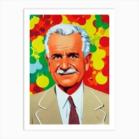 Ian Holm Colourful Pop Movies Art Movies Art Print