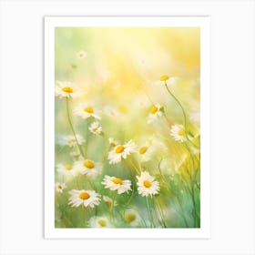 Daisy Field 6 Art Print