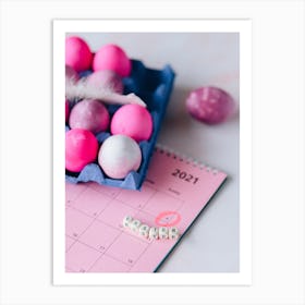 Easter Eggs 165 Art Print