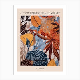 Fall Botanicals Bluebell 1 Poster Art Print