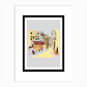 Paris Street Print Art Print