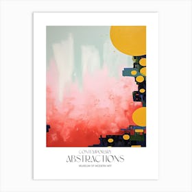 Pop Colour Abstract Painting 8 Exhibition Poster Art Print
