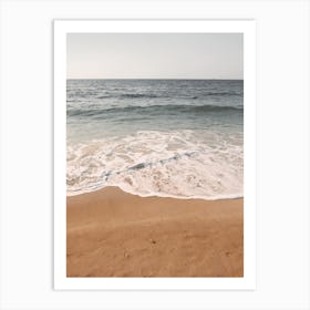 Warm Summer Beach Art Print