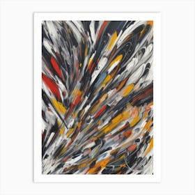 Abstract Painting 27 Art Print