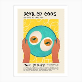 Deviled Eggs Art Print