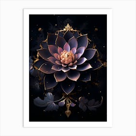 Lotus Flower 19 Art Print