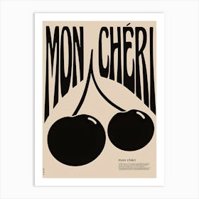 Mon Cheri Art Print