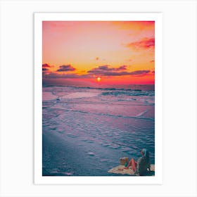 Her Favorite Sunset Art Print