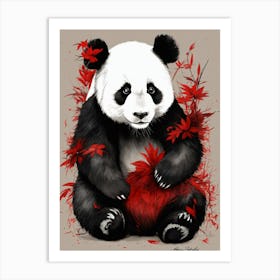 Panda Bear 2 Art Print