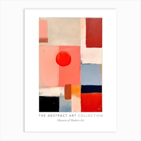 Colourful Abstract 3 Exhibition Poster Art Print