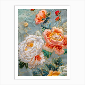 Chinese Embroidery 80 Art Print