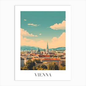 Vienna Cityscape Art Print