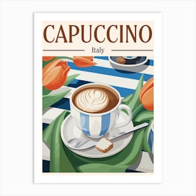 Capuccino Coffee Drink Kitchen Art Print
