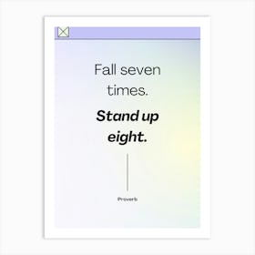 Stand Tall Art Print