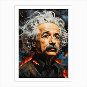 Albert Einstein 1 Art Print