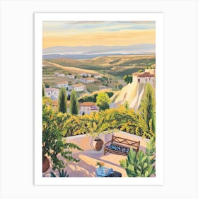 Aegean View Art Print