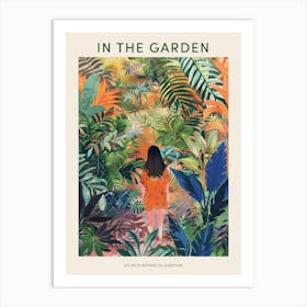 In The Garden Poster Atlanta Botanical Gardens 2 Art Print