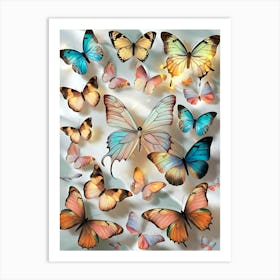 Butterfly Collection Art Print