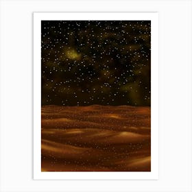 Desert Landscape 14 Art Print