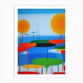 Abstract Landscape 2 Art Print