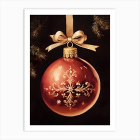 Christmas Ornament Art Print