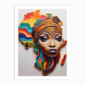 African Woman 1 Art Print