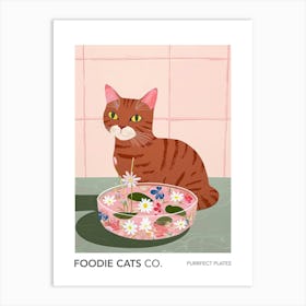 Foodie Cats Co Cat And Jell O 6 Art Print