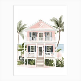 Beach House 10 Art Print