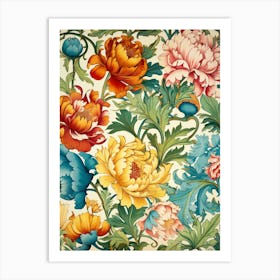 Floral Pattern 76 Art Print