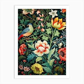 Floral Tapestry 3 Art Print