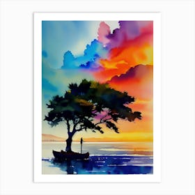 Lone Tree 5 Art Print